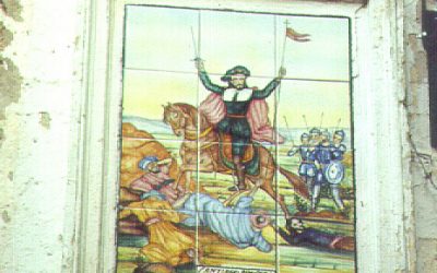 Retablo Cerámico de Santiago Apóstol
