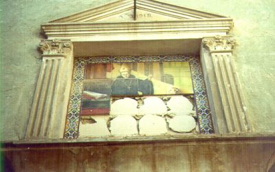 Retablo Cerámico de Santo Tomás de Villanueva